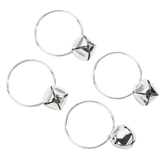 Jingle Bell Napkin Rings, Set Of 4, Np